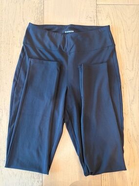Express Black High-Rise Pocket Leggings